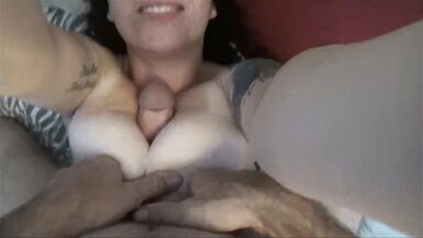 Corpulent scoops doxy titfucks with floppy bumpers - 5 image
