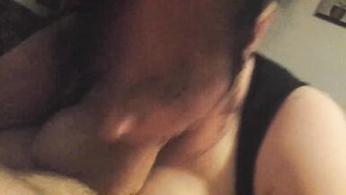 BREASTY MARVELOUS WIFE DEEPTHROAT TITFUCK BAWDY JIZZ FLOW INCREDIBLE! - 5 image