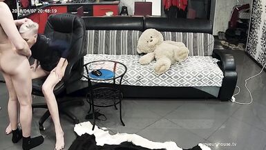 Short hair Blond Mother I'd Like To Fuck Has Quick Hard Blow & Sex Act - 9 image