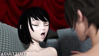 ADULT TIME Anime Sex School - Sexy Teacher and Students Banging - 6 image