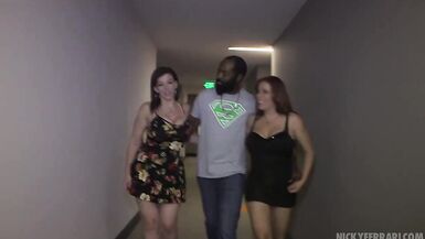 Very SEXY mother I'd like to fuck's Interracial Sex. - Sara Jay & Nicky Ferrari Shaundam - 3 image