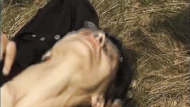 Her hirsute forest is pumped in the wilderness