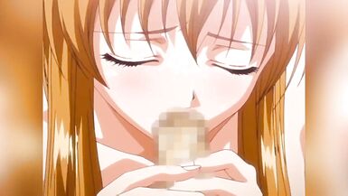 Breasty redhead copulates hard with biggest knob | Manga Art - 3 image