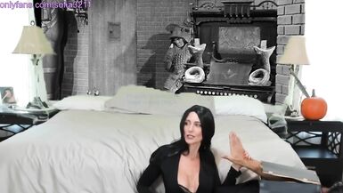 Addams Family Parody Hotwife Morticia Acquires Joy from thing and Lurch - 3 image