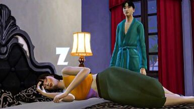 Son Copulates Sleeping Korean Mama Anal And Vaginal | Korean Mommy And Son Pumping - Family Sex Taboo - Adult Movie Scene