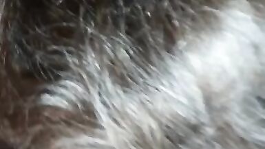 Giving Dad Sloppy Head