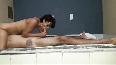My wife fuking my ally, an this chab creampied her twice - 3 image