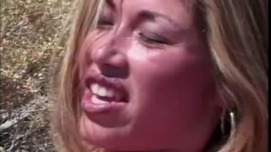 Asians having joy in the wilderness