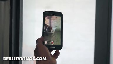 Reality Kings -LaSirena69 Deepthroats Roommat and Cucks BF over Phone - 4 image