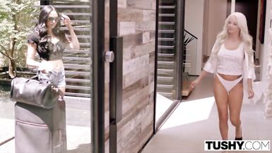 TUSHY Breathtaking Elsa has intensive anal experience with Emily - 2 image