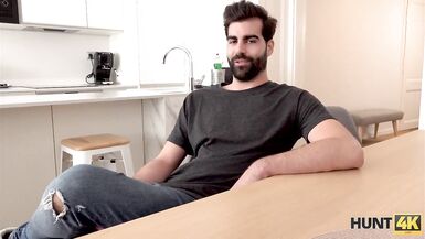 HUNT4K. Arrogant hunk spends all cash to drill fascinating slit of buddys GF - 2 image