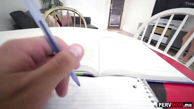 My stepmom Aaliayh Love caught me jerking off to secret pics I took - 3 image