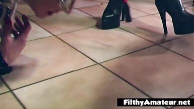2 very Docile Sluts acquire Humiliates and Slummed in each way - 5 image