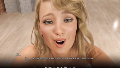 WVM - PART 73- ZOE PLAYS HANGING FROM THE DANCE POLE