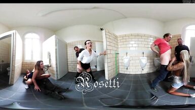 Public Crap-House Fuckfest VR 360