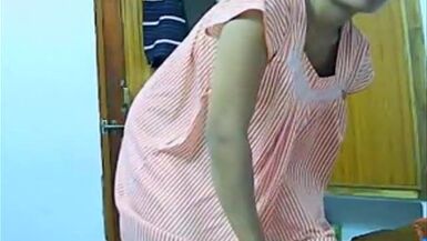 Hawt bhabhi fuck with my bedroom in Blue saree part three