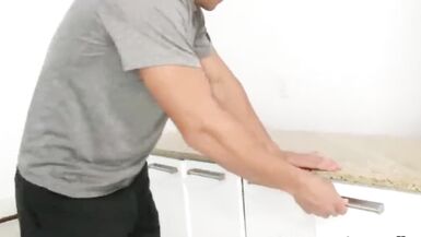 Tiny Legal Age Teenager Deepthroats Bonks Giant Dick - 2 image