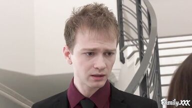 Breasty mother I'd like to fuck Dark Brown Bonks Her Stepson to Assist Him Deal With Getting No Vagina