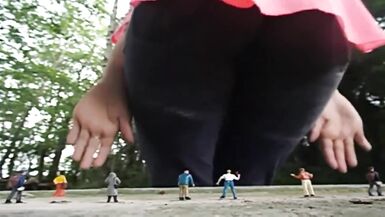 A Walk in the Woods Unaware Giantess - 3 image