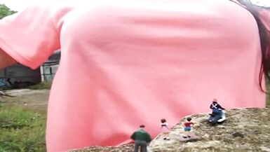 A Walk in the Woods Unaware Giantess - 5 image