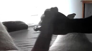 joven negro sexy mamadas, cum en la garganta, bonks, orgasmos, que nena le encanta el sexo, POV, gran sexo interracial - 1 image