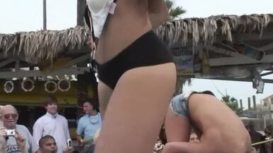 Wild Cuties Undress On Party Boat - DreamGirls - 1 image