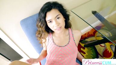 StepDad Can Not Pull Out Filling Oriental Legal Age Teenager Twat Right Next To Mama! S2:E9