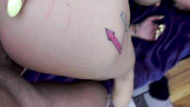 Redhead mama acquires booty screwed and cum in vagina - 2 image