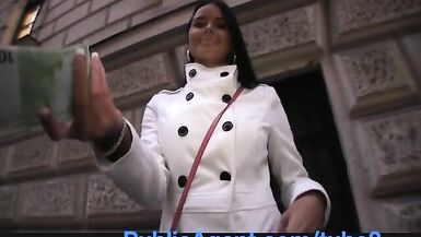 PublicAgent Agata Breathtaking Foxy Blue Eyed Brunette Hair - 2 image