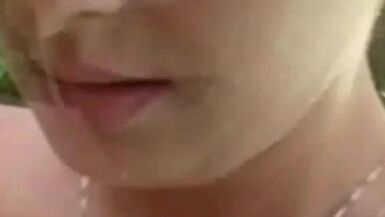 Amateurs Having Pleasure In Their Pool To Make Some Relaxation