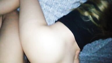 Stepson Fucks Hot Mom in the Bed