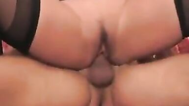 Hot anal milf in stockings - 7 image