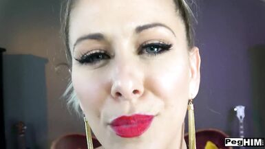 Cherie DeVille Permanently Gapes his Hole with both of her both of Fists