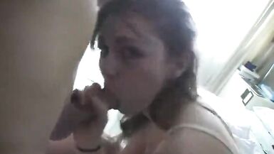 Check out this homemade porn video of a hotwife's intense eye contact skills - 2 image