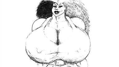Female bodybuilding fbb bodybuilder muscle art - 4 image