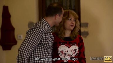 DADDY4K. Eveline and Silvia Dellai are Licking Dick of their new Step - 2 image