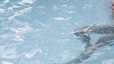 WOWGIRLS Luci Li Wanted to be Fucked by two Guy and Dive into the Pool Totally Naked Naked. - 2 image
