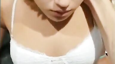 Blonde Girlfriend Begs for Cum in her Pussy - 3 image