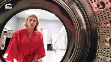 Fucking My Step Mom in the Ass while She is Stuck in the Dryer - Cory Chase - 1 image