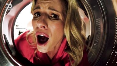 Fucking My Step Mom in the Ass while She is Stuck in the Dryer - Cory Chase - 3 image