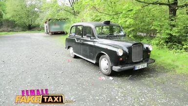Female Fake Taxi Tourist Creampies and Gets a Wet Pussy welcome - 3 image