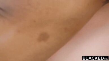 BLACKED Elsa Jean Cant Keep Her Hands Off BBC - 5 image