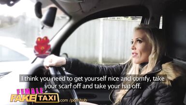 FEMALE FAKE TAXI - MAN SUBMITTED BY BLONDE PERFECT WOMEN