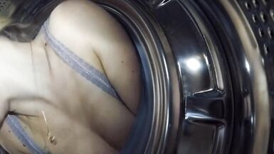 My Big-ass Step Sister was Stucked in Washer. FUCKED SISTER’S PUSSY - 13 image