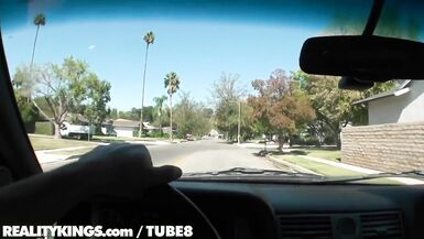 Reality Kings - Kierstin has some fun in the car - 2 image
