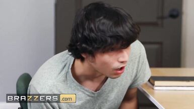 Brazzers - MILF Teacher Desiree Dulce Crave Young Students Big Cock - 2 image