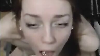 Blowjob, Cum in Mouth Compilation 2020 Pt. 12 - 4 image