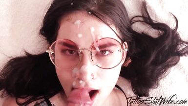CUM IN MOUTH AND CUM ON FACE COMPILATION - CHAPTER 1 - 2 image