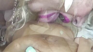 Lesbian Tit Play - 5 image