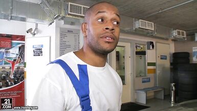 Glamour MILF Aletta Ocean Pussy Pounded on her Mercedes ML500 Luxury SUV by her Mechanic's BBC